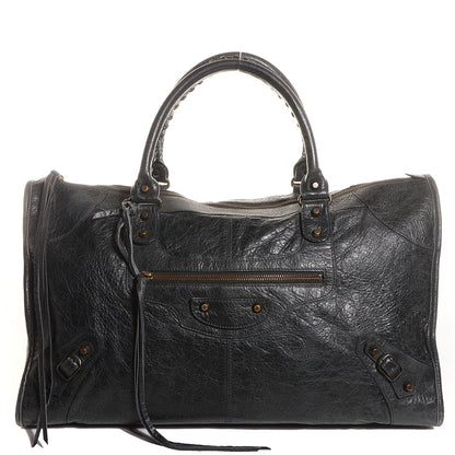 Balenciaga Agneau Classic Hardware Work Anthracite 1 of 12