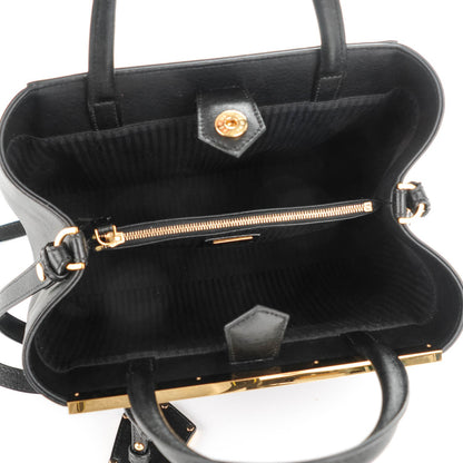Fendi Vitello Elite Petite 2Jours Tote Black 5 of 8