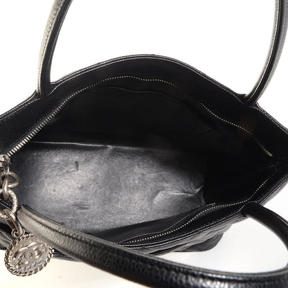 Chanel Caviar Medallion Tote Black 5 of 7