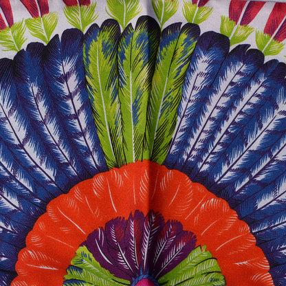 Hermes Silk Brazil Maxi Twilly Fuchsia 3 of 6