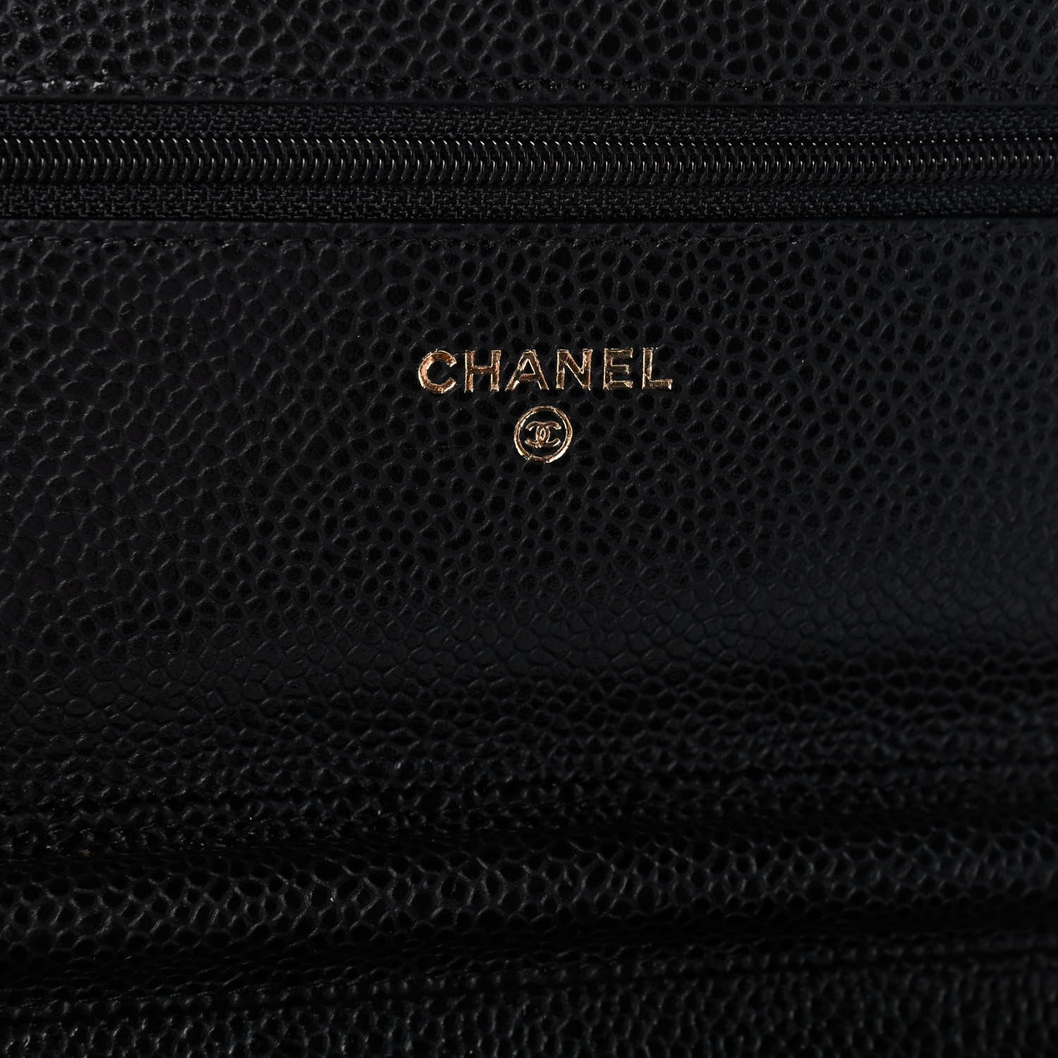 Chanel Caviar Quilted Wallet On Chain WOC Black 6 of 14