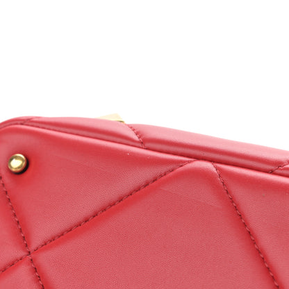 Valentino Garavani Nappa Small Roman Stud The Handle Bag Rouge Pur 11 of 13