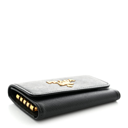 Prada Saffiano 4 Key Holder Black 4 of 7
