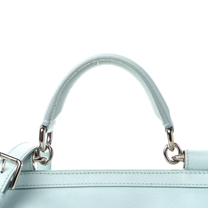 Dolce & Gabbana Dauphine Large Miss Sicily Satchel Light Blue 16 of 18