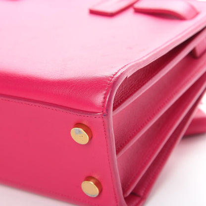 Saint Laurent Calfskin Nano Sac De Jour Bubblegum 11 of 21