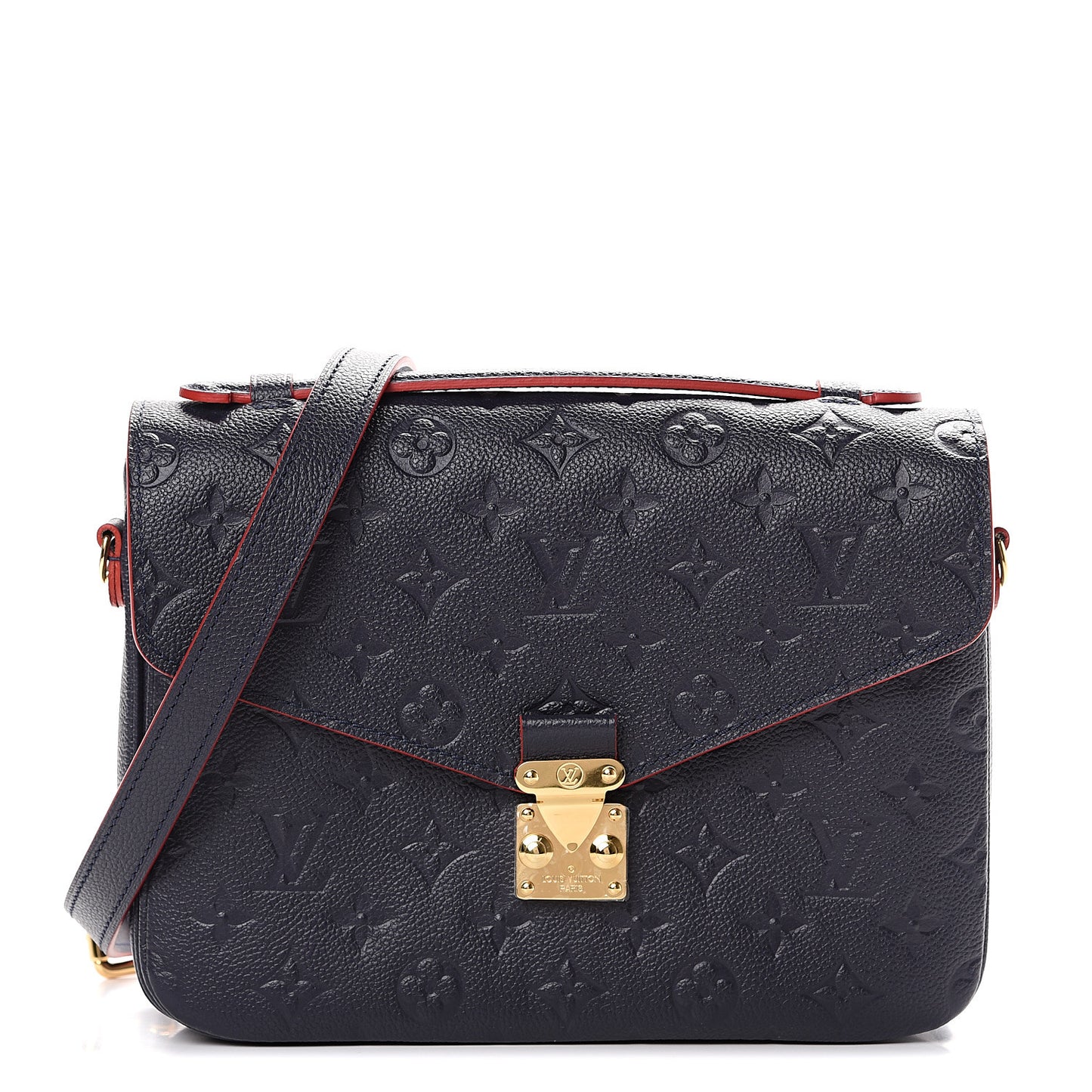 Empreinte Pochette Metis Marine Rouge