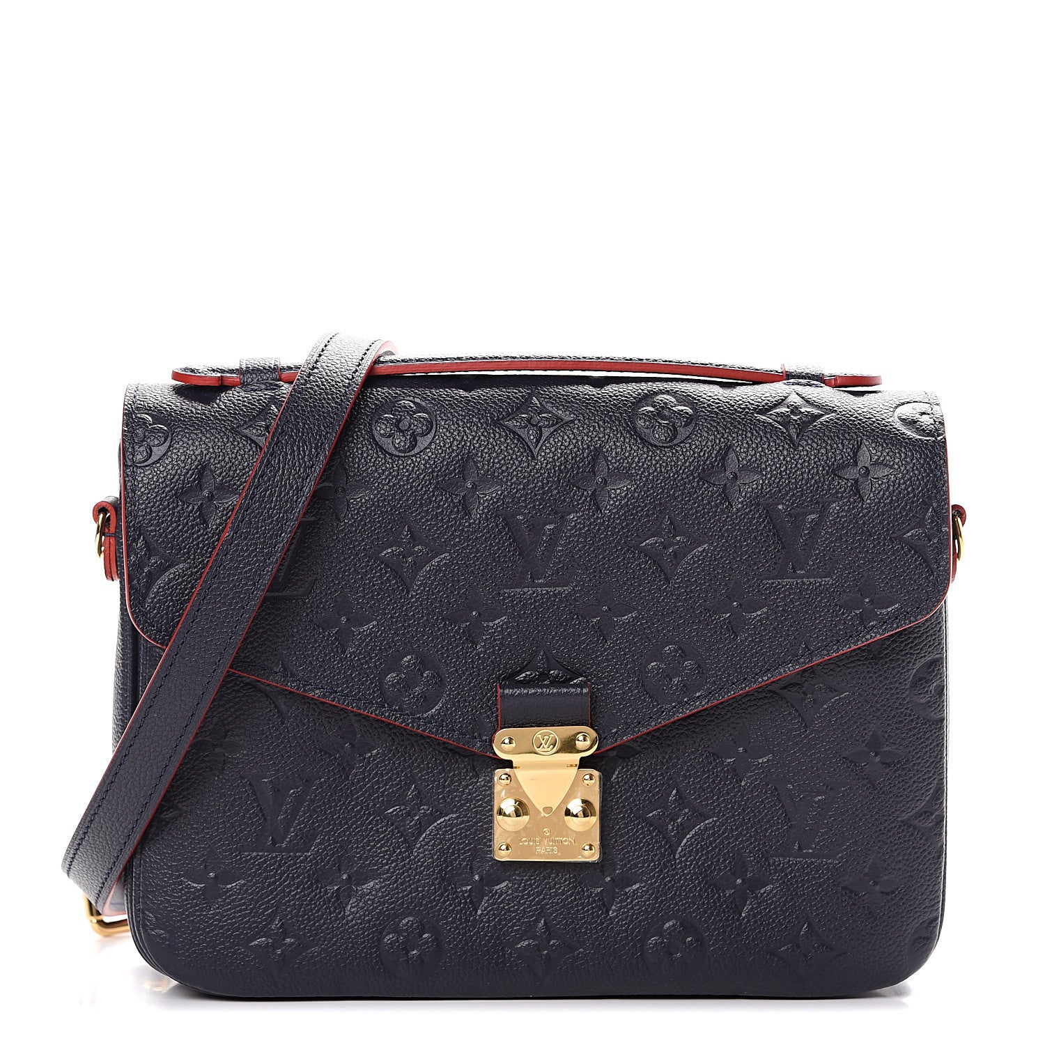 Louis Vuitton Empreinte Pochette Metis Marine Rouge 1 of 9