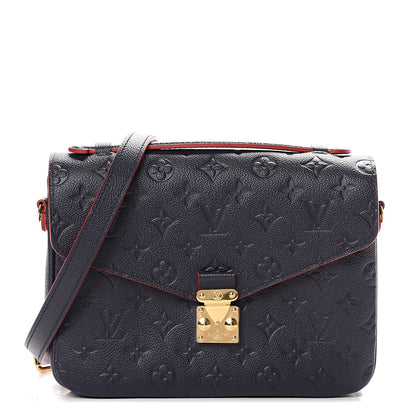 Louis Vuitton Empreinte Pochette Metis Marine Rouge 1 of 9