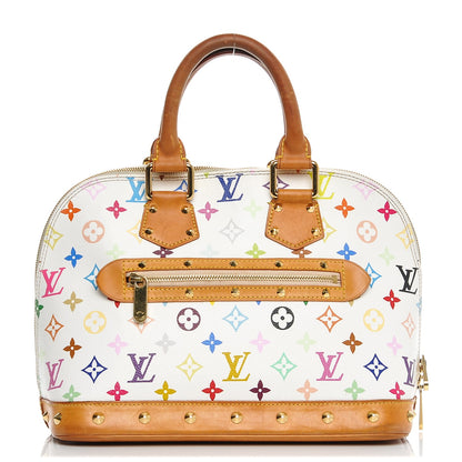 Louis Vuitton Monogram Multicolor Alma White 1 of 10