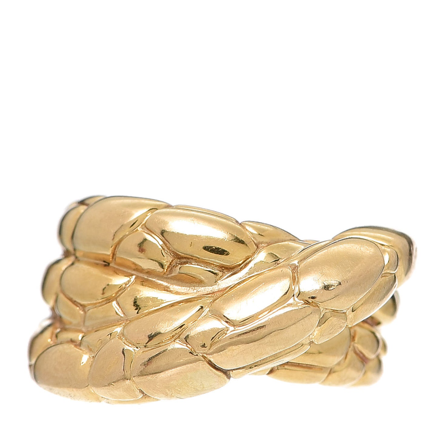 18K Yellow Gold Kali Twist Ring 54 7