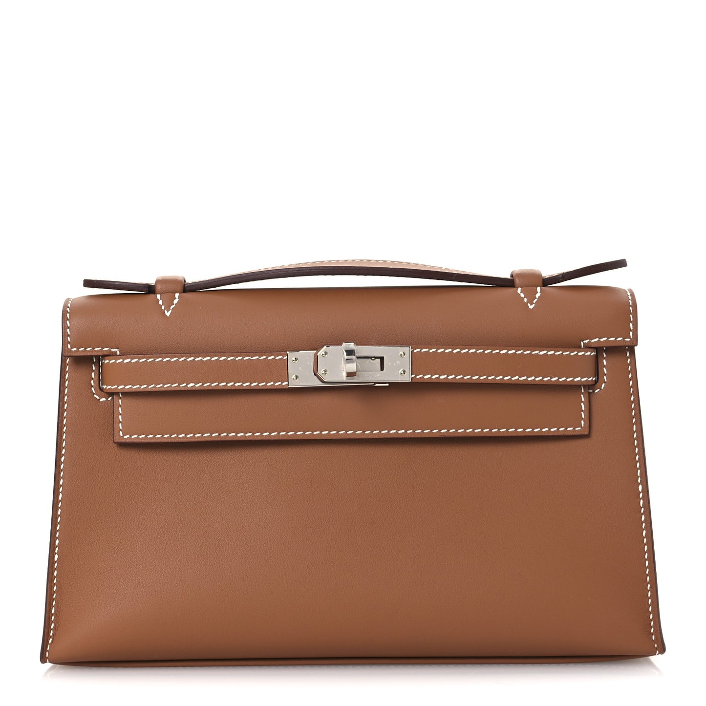 Swift Kelly Pochette Clutch Gold