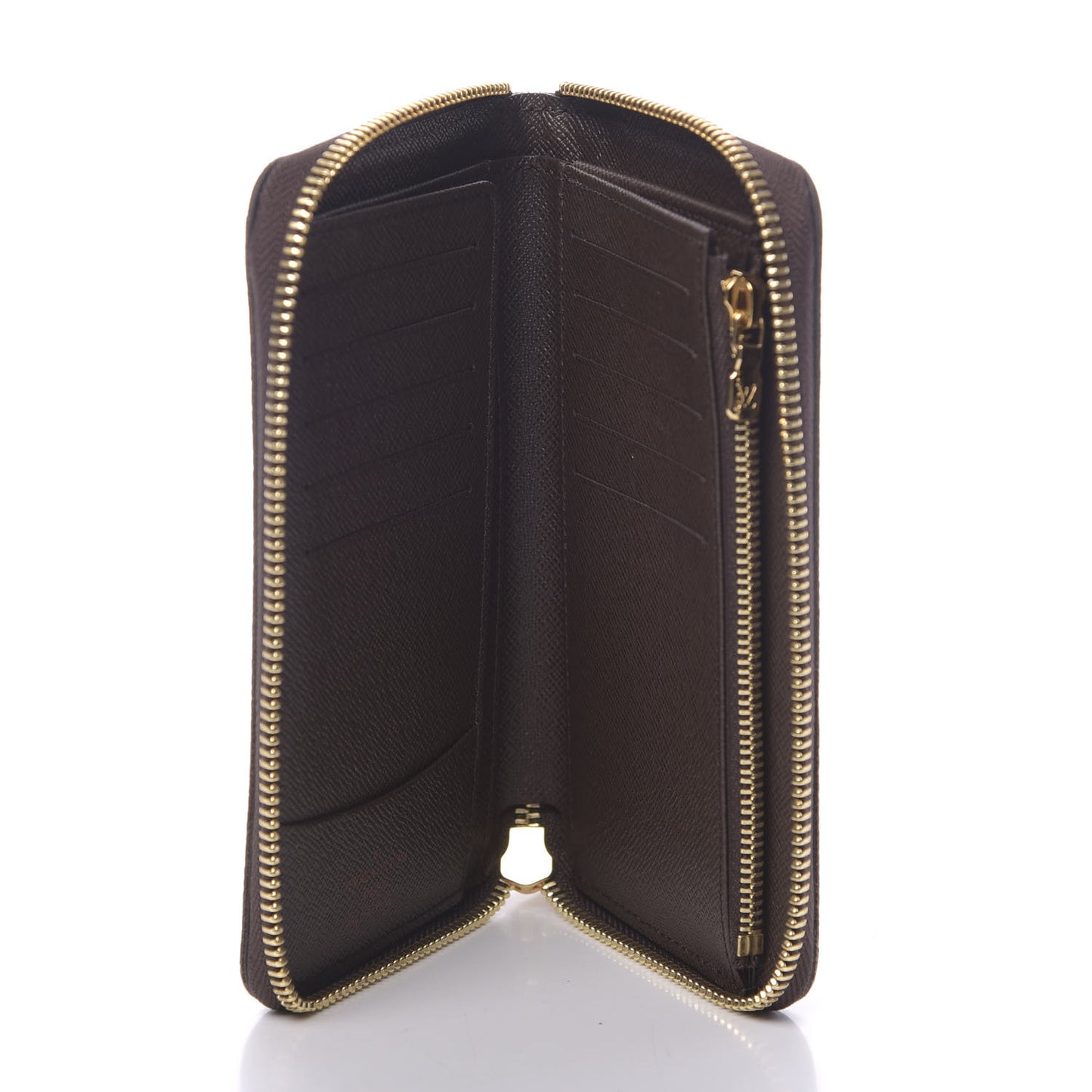 Damier Ebene Zippy Compact Wallet