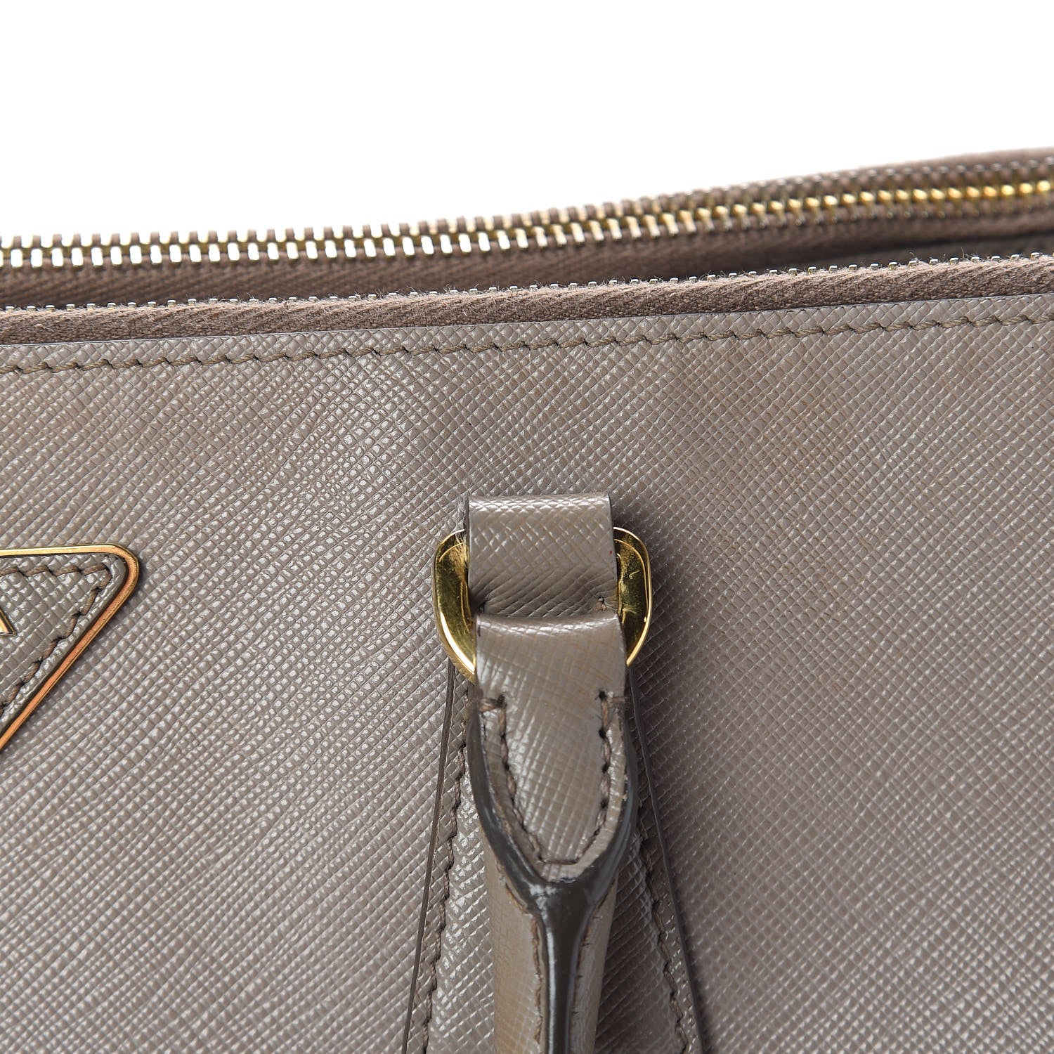 Prada Saffiano Large Galleria Double Zip Tote Argilla 22 of 26