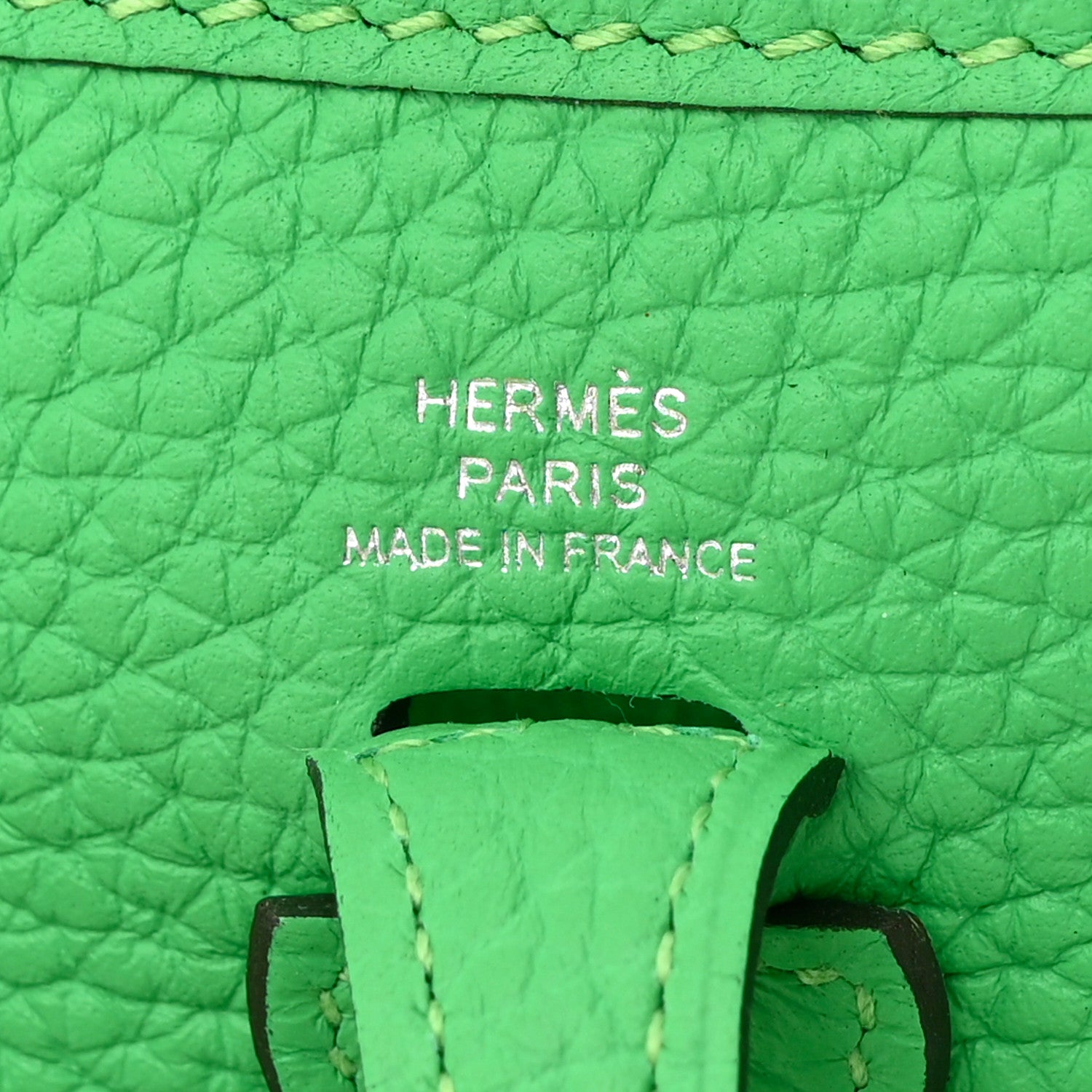 Hermes Taurillon Clemence Amazone Evelyne TPM Vert Comics Vert