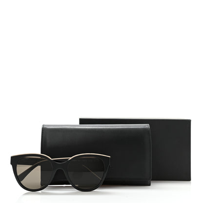 Chanel Acetate CC Butterfly Sunglasses 5414 Black Beige 8 of 8