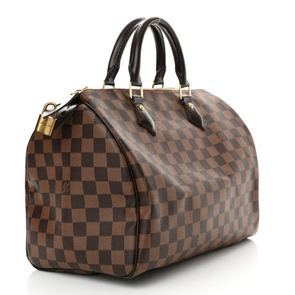 Louis Vuitton Damier Ebene Speedy 30 3 of 11