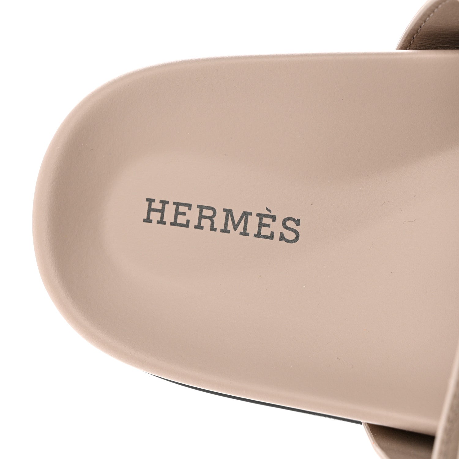 Hermes Calfskin Womens Chypre Sandals 36 Beige Mastic 7 of 9