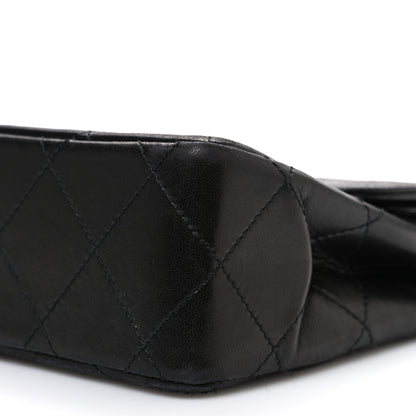 Chanel Lambskin Quilted Medium Single Flap Black 11 of 12