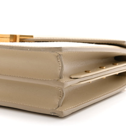 Saint Laurent Canvas Calfskin Classic Monogram Cassandra Beige Cream 10 of 11