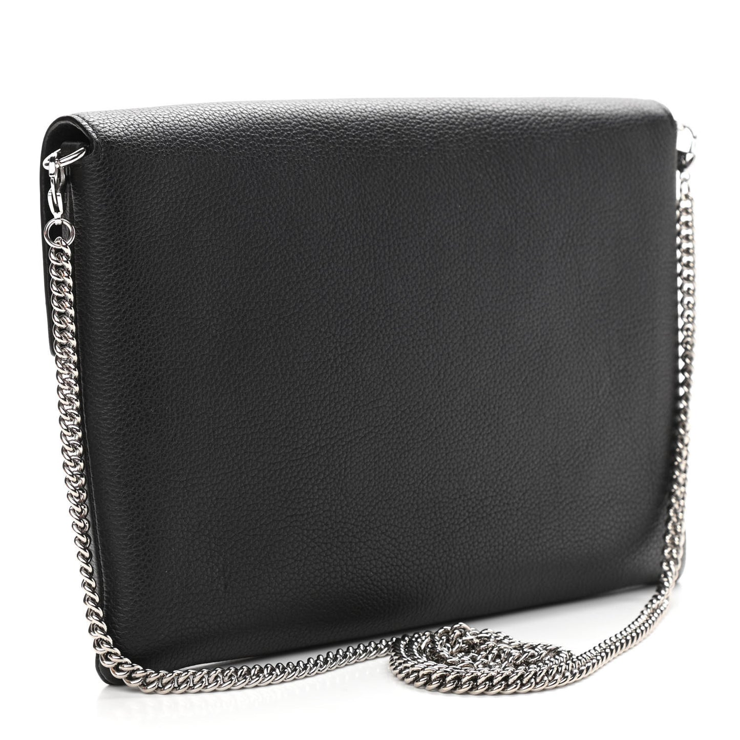 Soft Calfskin My Lockme Pochette Black