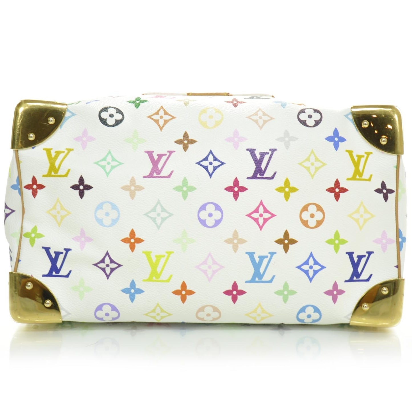 Monogram Multicolor Speedy 30 White