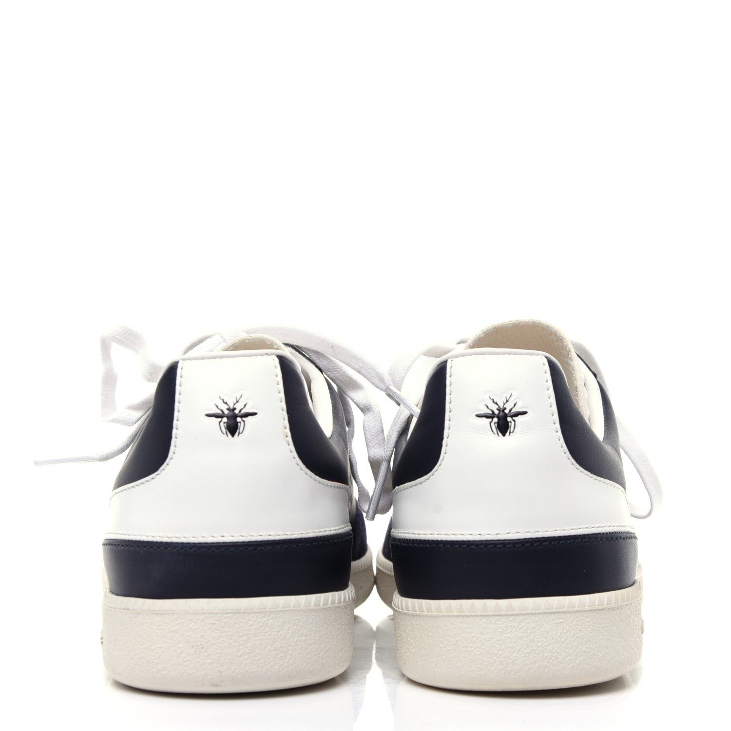Christian Dior Homme Smooth Calfskin Suede Mens B01 Sneakers 39 Blue White 5 of 11