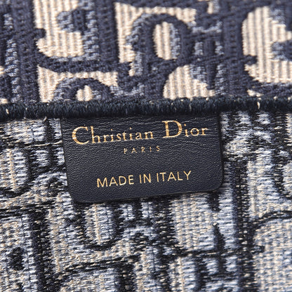 Christian Dior Oblique Medium Book Tote Blue Multicolor 6 of 10