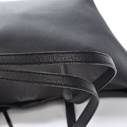 Saint Laurent Calfskin Large Shopping Tote Black 17 of 17