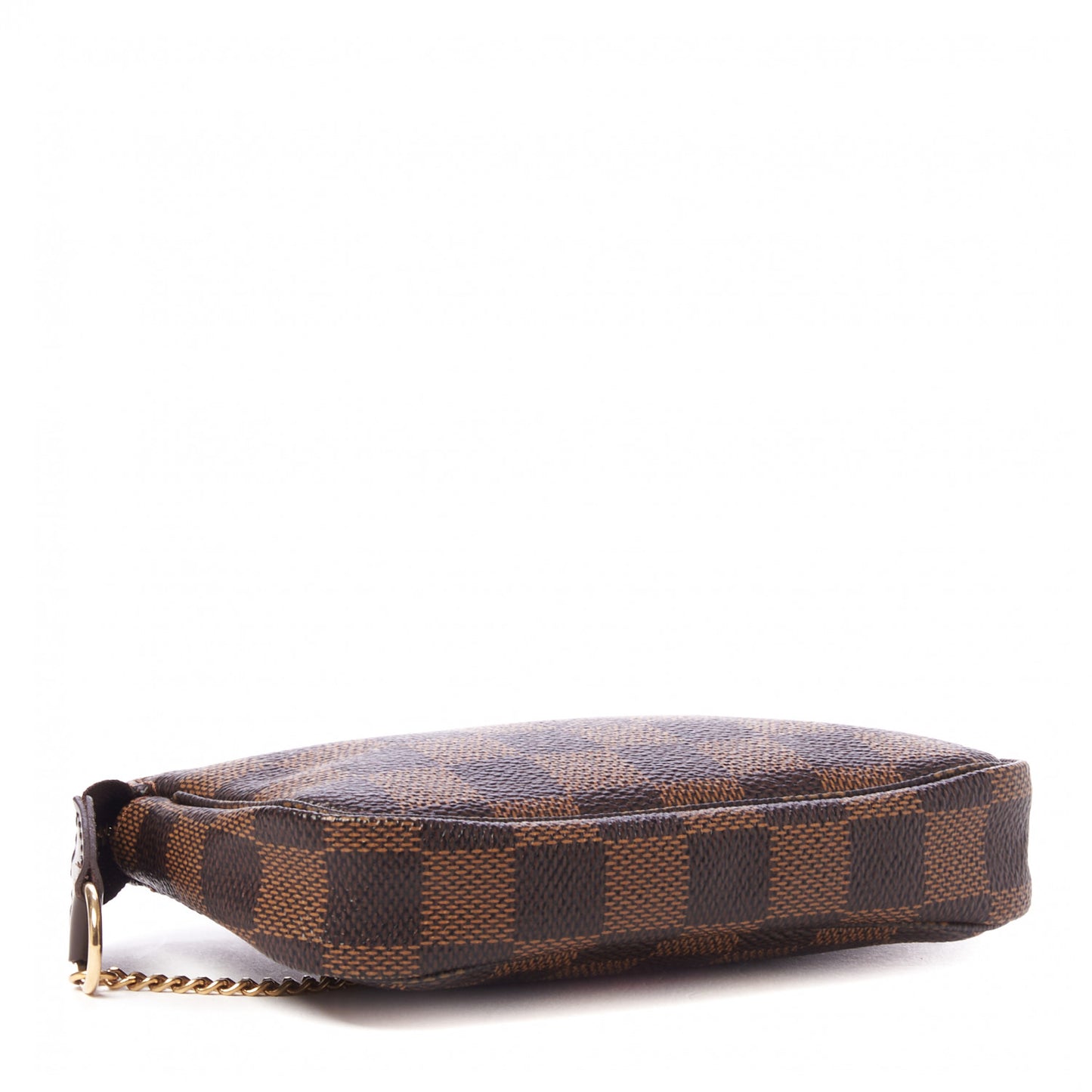 Damier Ebene Complice Trunks and Bags Mini Pochette Accessories Red