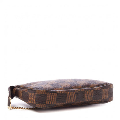 Louis Vuitton Damier Ebene Complice Trunks and Bags Mini Pochette Accessories Red 4 of 8