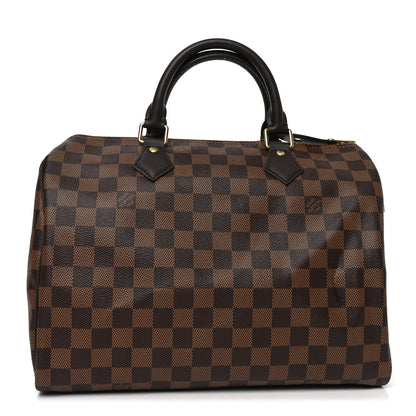 Louis Vuitton Damier Ebene Speedy 30 1 of 10