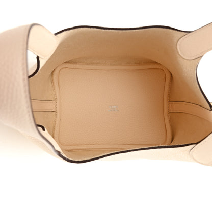 Hermes Taurillon Clemence Picotin Lock 18 PM Nata 5 of 10