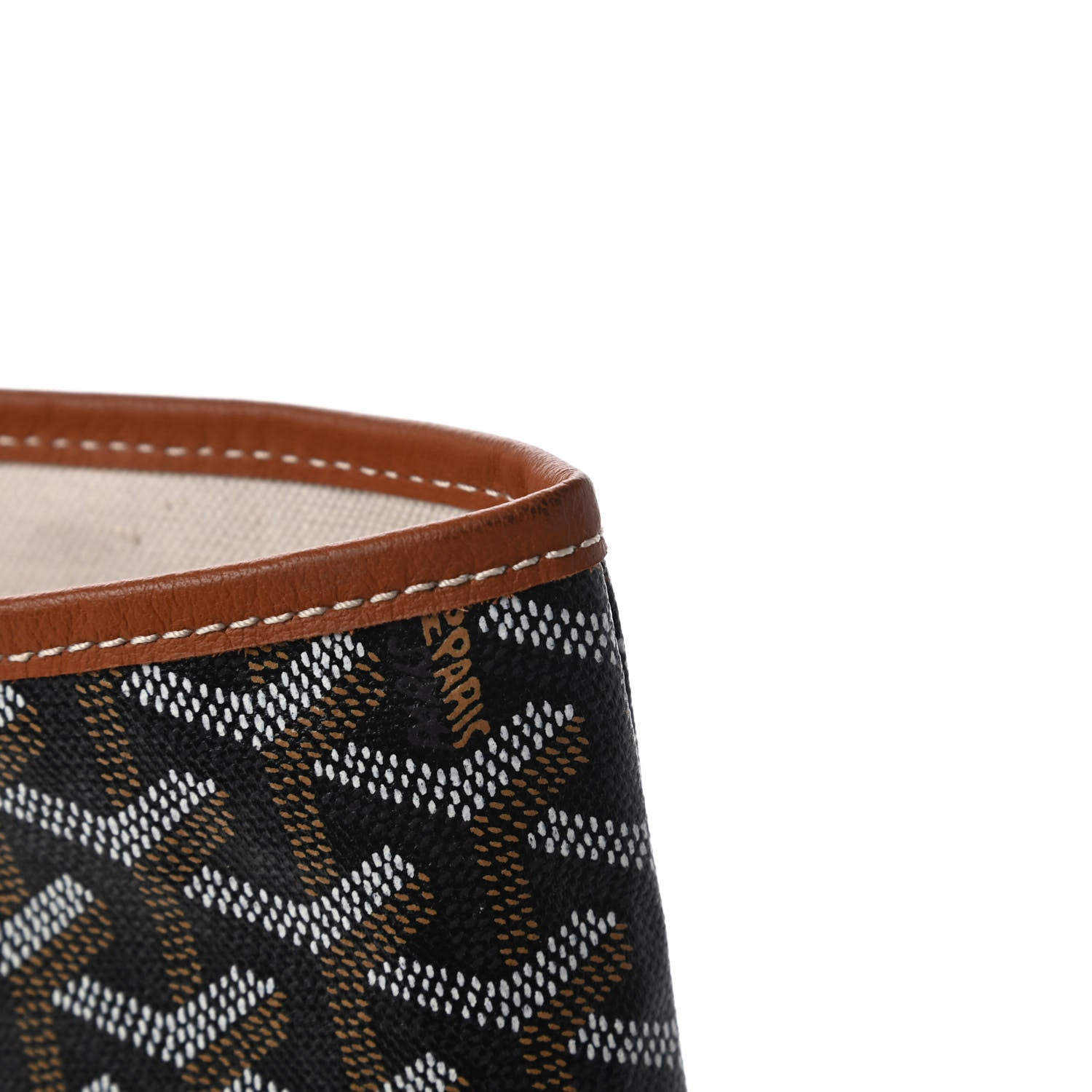 Goyard Goyardine Saint Louis GM Black Gold 9 of 10