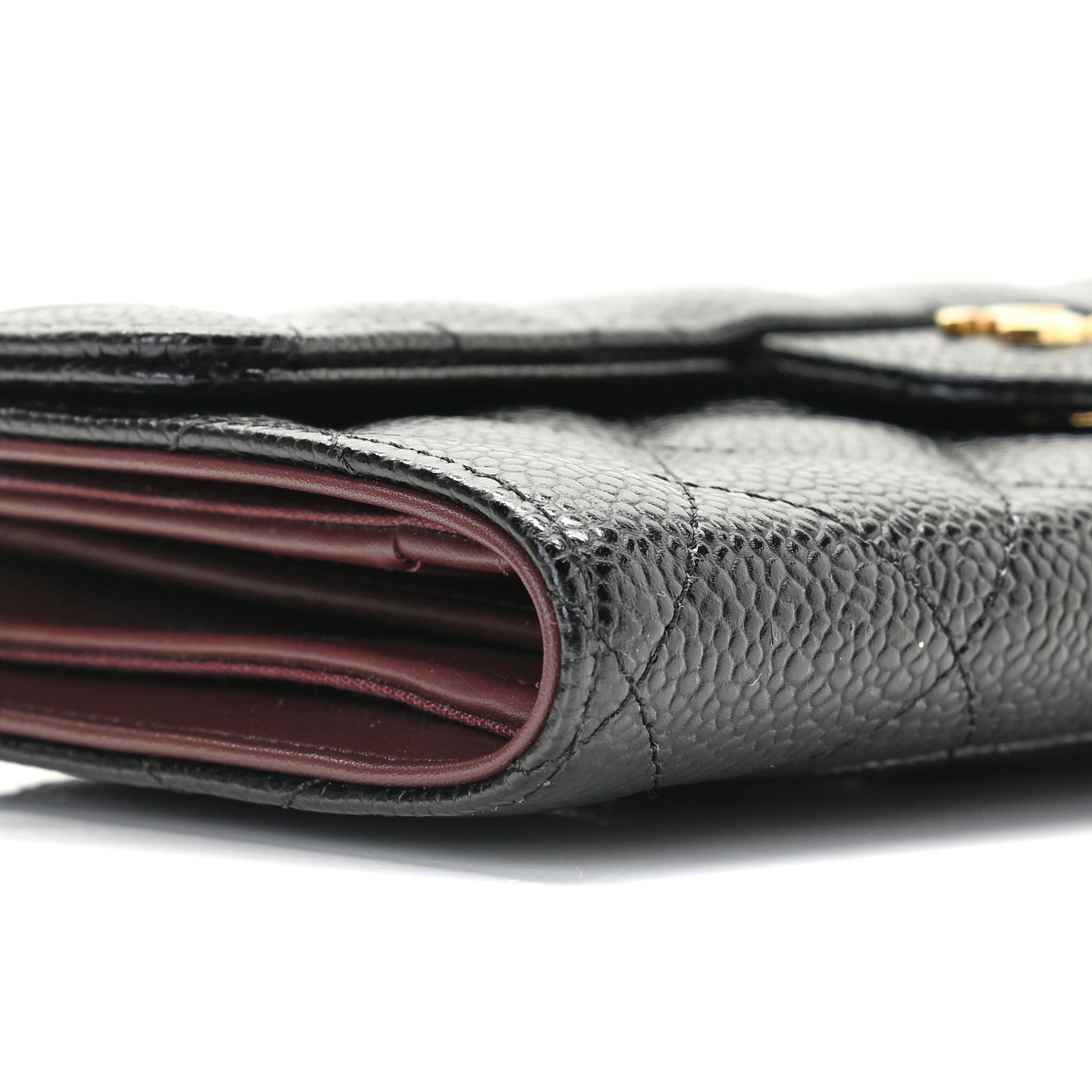 Chanel Caviar Quilted Large Flap Wallet Black 6 of 11