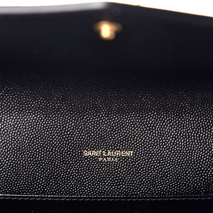 Saint Laurent Grain De Poudre Mini Uptown Crossbody Bag Black 6 of 9