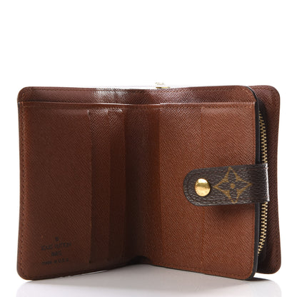Louis Vuitton Monogram Compact Zippe Zipped Wallet 4 of 11
