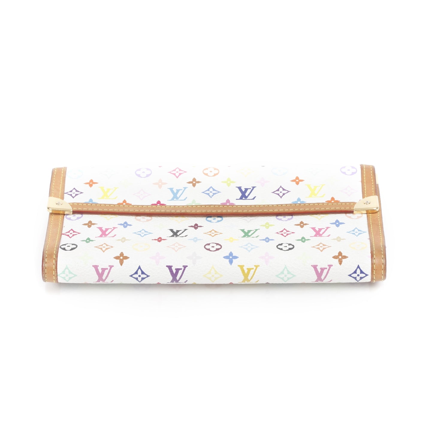 Monogram Multicolor Porte Tresor International Wallet White