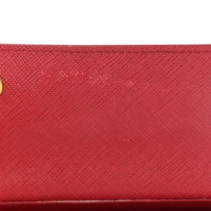 Prada Saffiano Metal Oro Phone Case Rosso 12 of 16