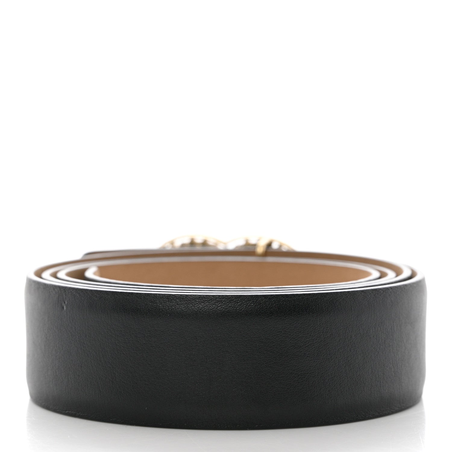 Chanel Calfskin CC Belt 90 36 Black 2 of 8