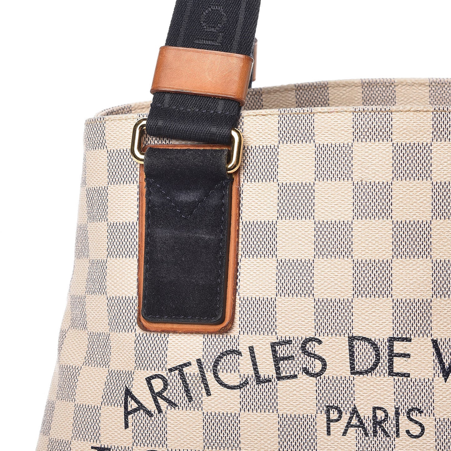Damier Azur Beach Cabas PM
