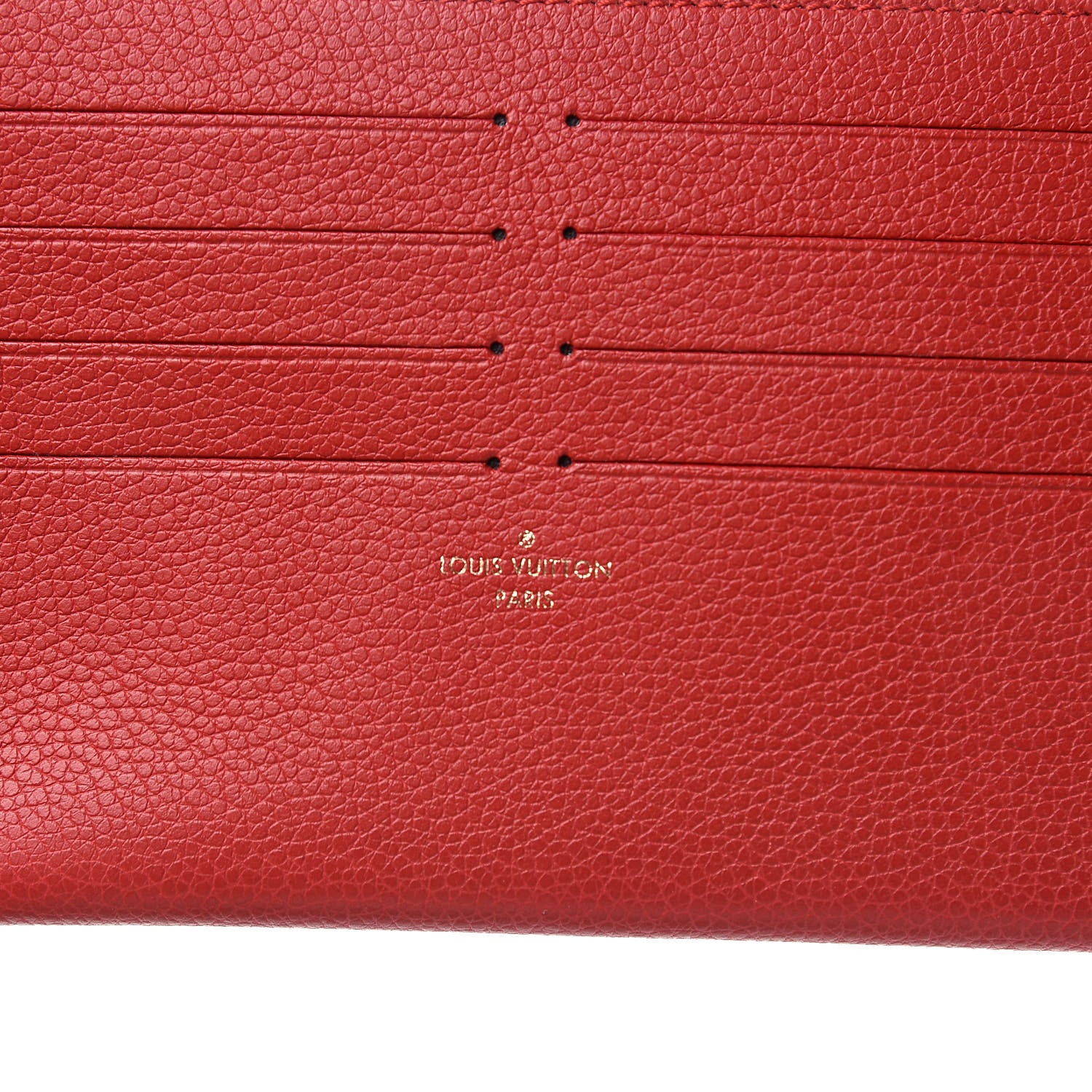 Louis Vuitton Empreinte Pochette Felicie Chain Wallet Cherry 8 of 13