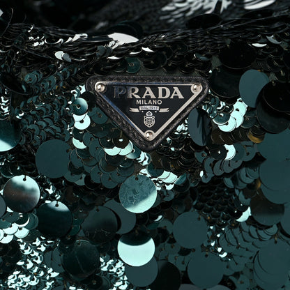 Prada Paillettes Vitello Signaux Bag Bottiglia 7 of 9