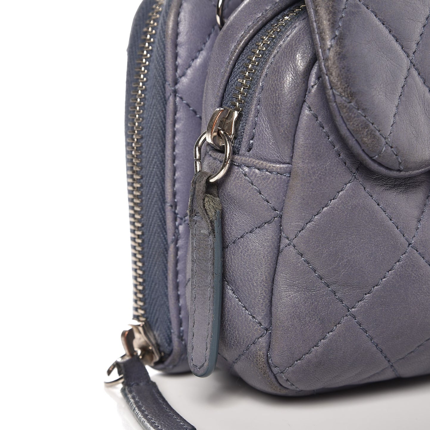 Lambskin Quilted New Mini Flap Lavender