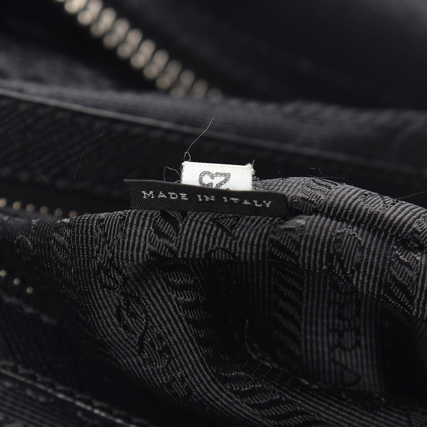 Saffiano Duffle Travel Bag Black