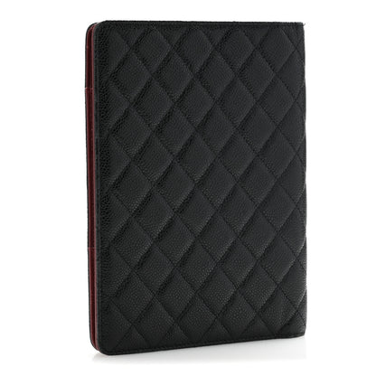 Chanel Caviar Quilted Large Agenda Cover Black 3 of 11