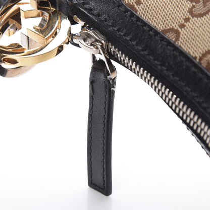 Gucci Monogram Medium GG Twins Hobo Black 10 of 13