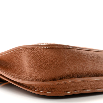 Hermes Taurillon Clemence Evelyne III Gold 9 of 12