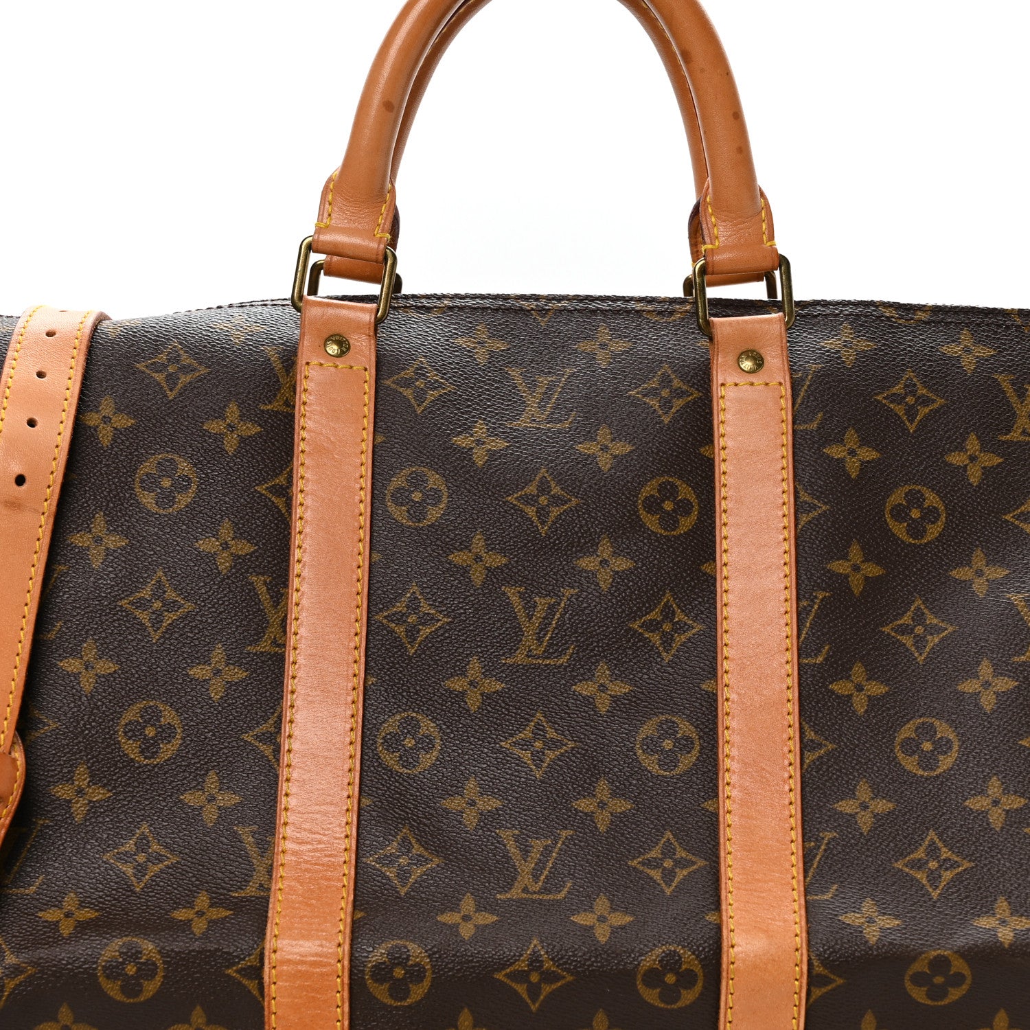 Louis Vuitton Monogram Keepall Bandouliere 55 7 of 9