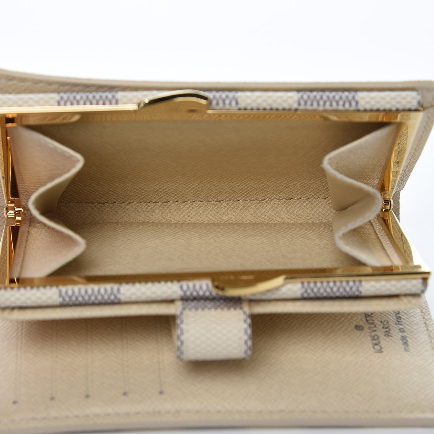 Damier Azur French Purse Wallet