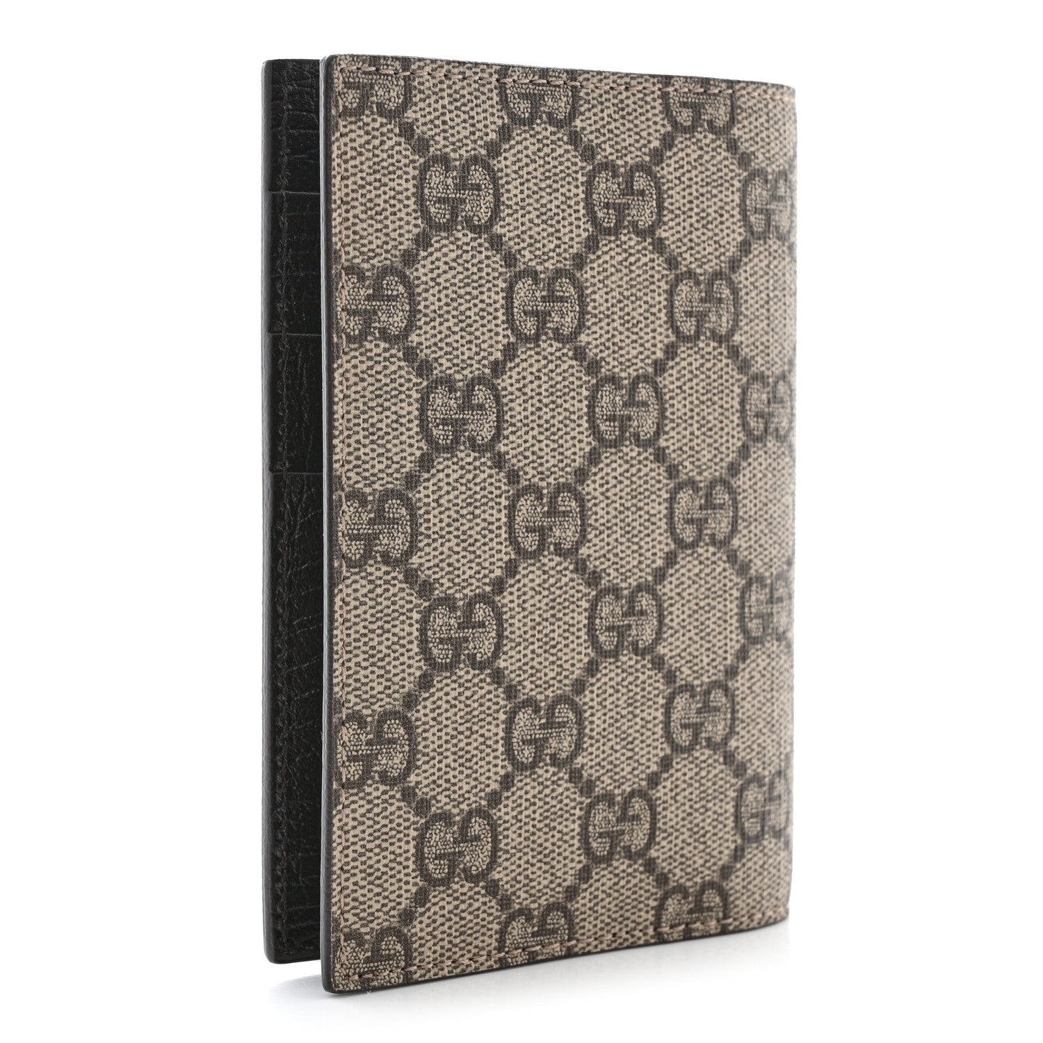 Gucci GG Supreme Monogram Passport Case Beige Taupe 3 of 8